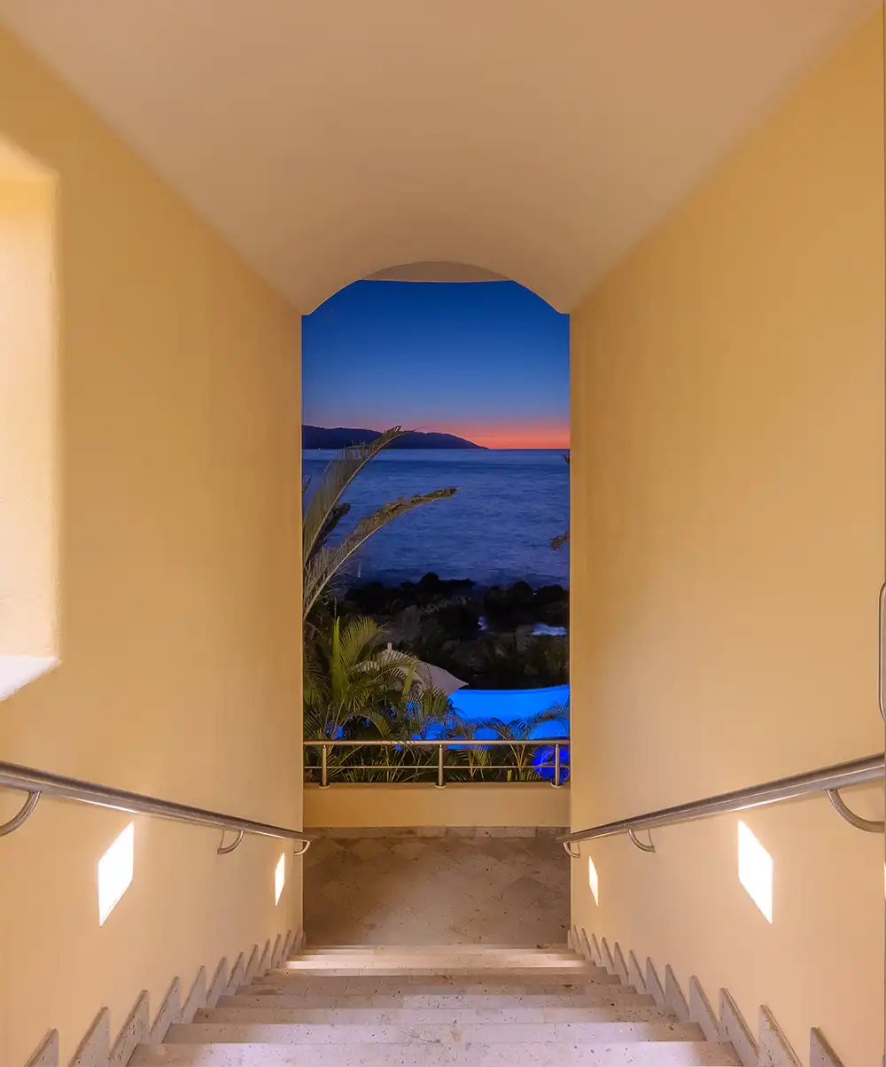 Hallway at Villa Montecito